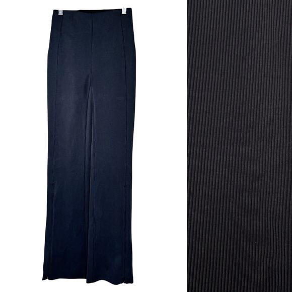 Lululemon High Rise Ribbed Split Hem Flare Leggings 2 - Picture 1 of 11